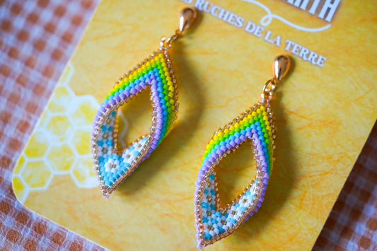 💛✨ NEW✨🐝 HIVES OF THE EARTH ✨ Hive Blossom Earrings