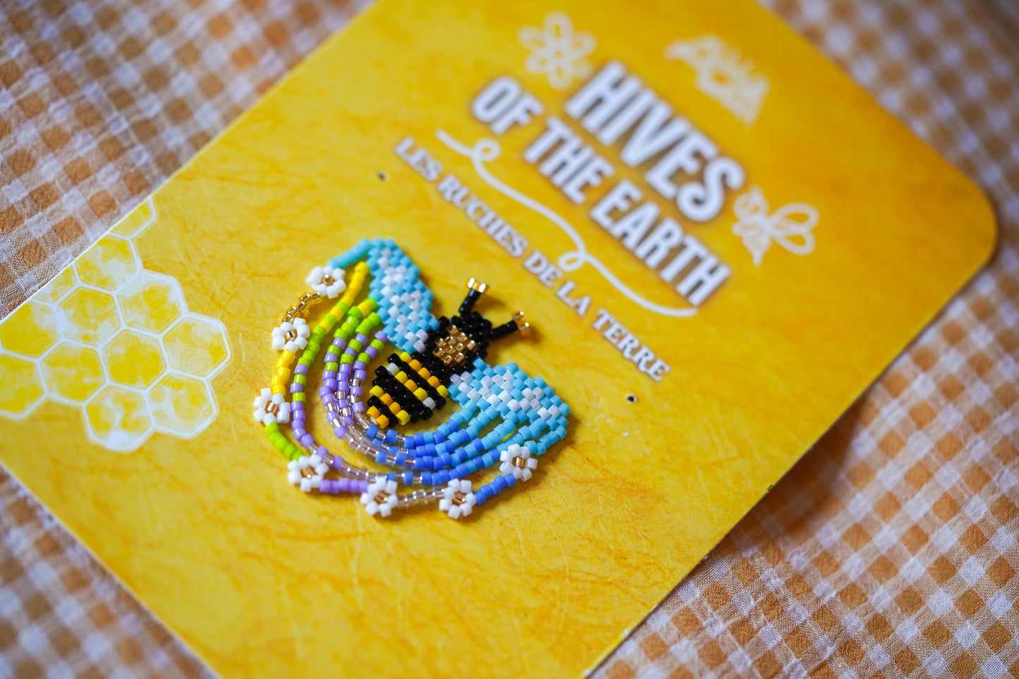 💛✨ NEW✨🐝 HIVES OF THE EARTH ✨  Dancing Bee(ad)s Pin