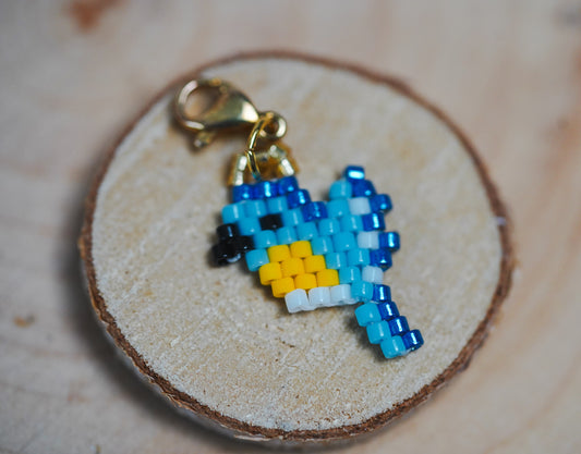 🌟 NEW✨ BEADED CHARMS 💙  BIRDS OF CANADA (Mini) ✨ Easter Bluebird