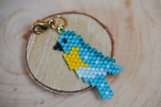 🌟 NEW✨ BEADED CHARMS ♥️ BIRDS OF CANADA (Medium) ✨ Easter Bluebird