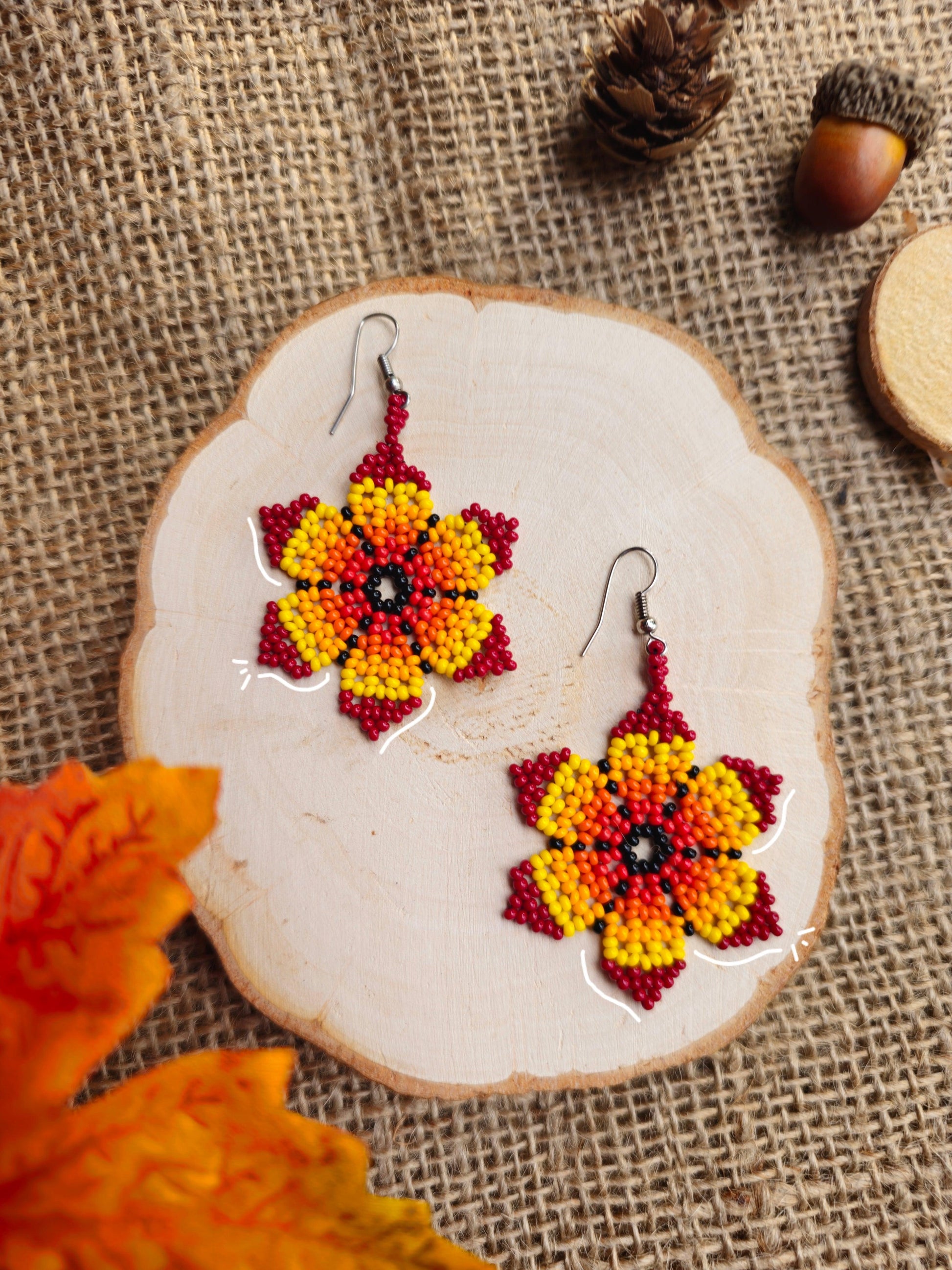 🍁 🌸🍂Petite Petal Delight Earrings 🌸 - Awaska