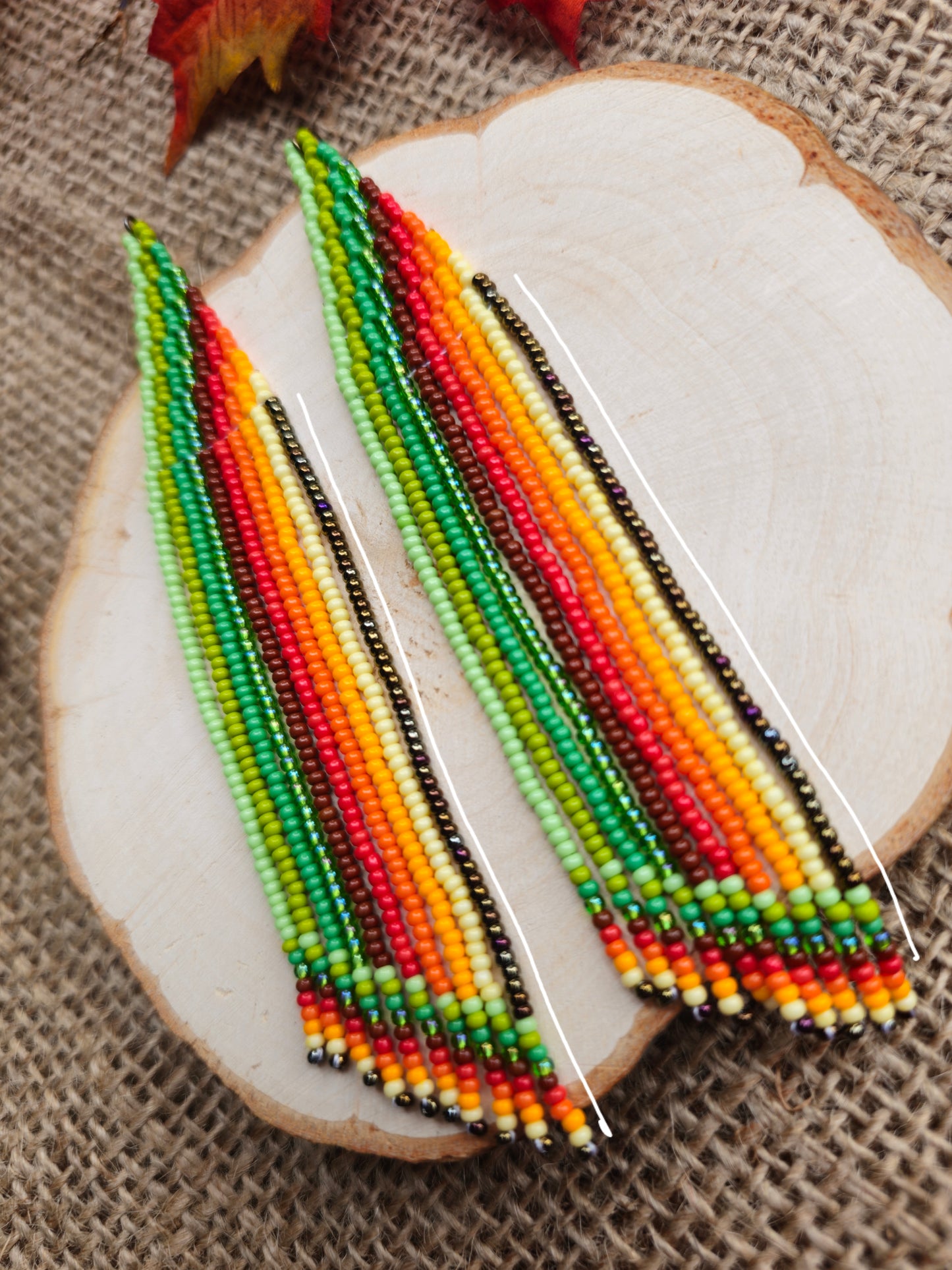 🍁NUEVA COLECCIÓN🍁 🍂🌈 Pendientes Arcoíris de Otoño