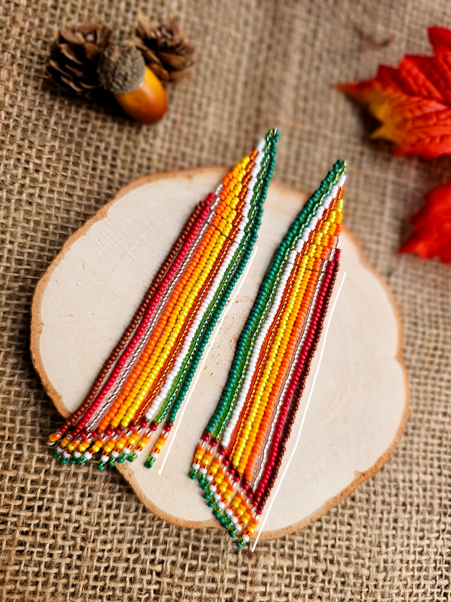 🍁NEW COLLECTION 🍁 🍂🌈Fall Rainbow Earrings 🌈🍁