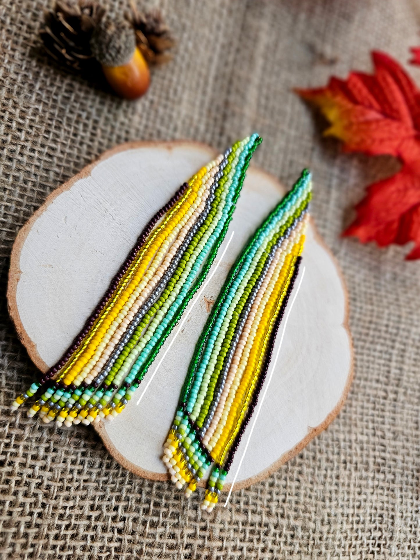 🍁 🍂🌈Fall Rainbow Earrings🌈🍂