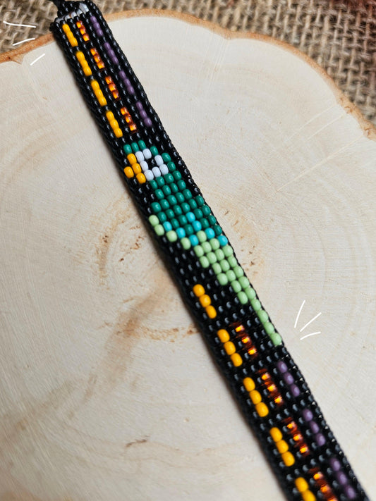 🍁✨🦜Multicolor Macaw Bracelet 🦜✨ - Awaska