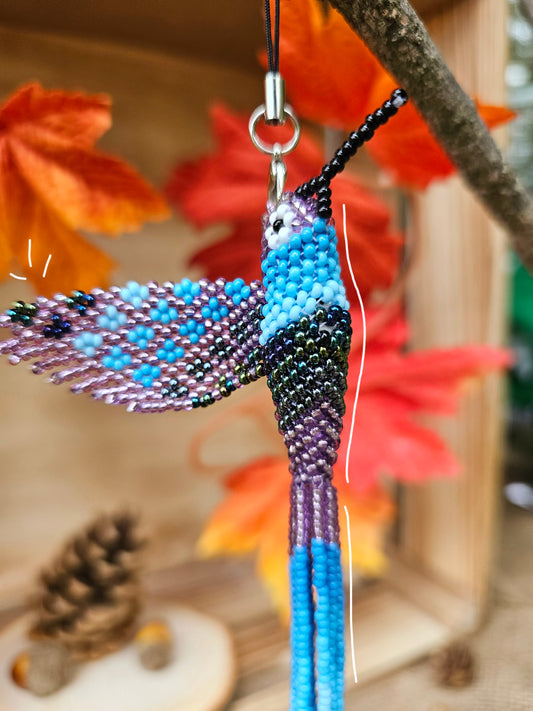 ✨🍁AUTUMN COLLECTION✨🍁 ✨Little humming bird🍂✨3D Beading