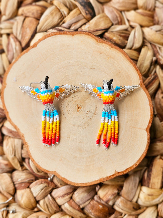 Little hummingbirds ✨ 3D Beaded Earrings ✨