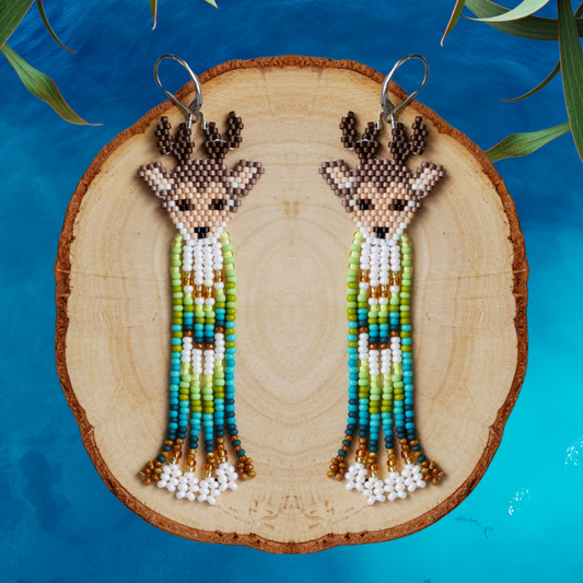 ✨NEW ✨Wild Spirit Collection 🦌 Deer Beading Earrings