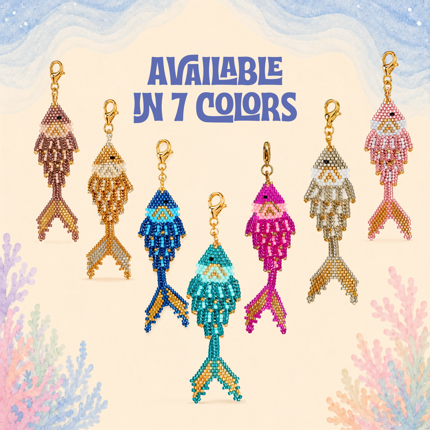🐟 Reef Angelfish Charm