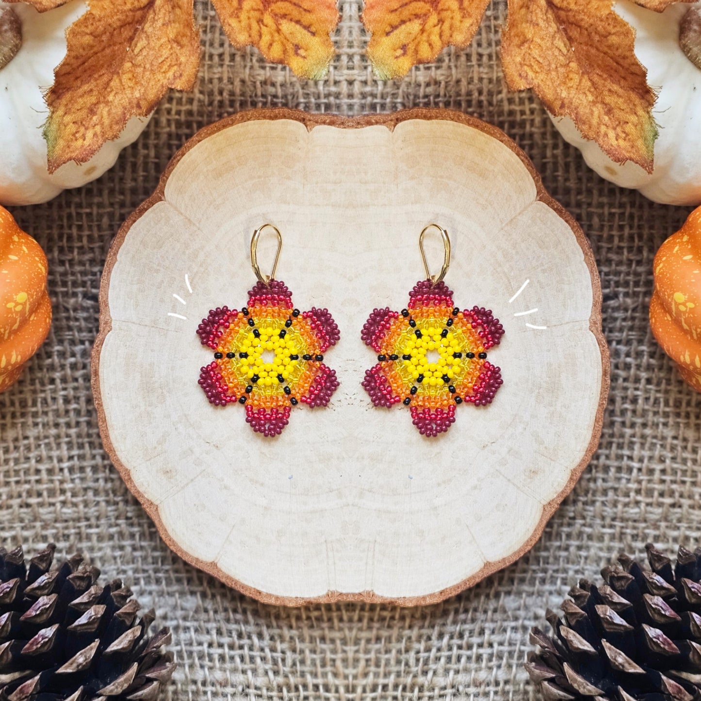 🍁✨NEW✨🍁 Autumn bloom earrings