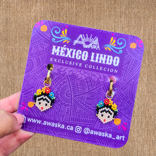 💜 NEW✨ Beaded Frida Earrings ✨