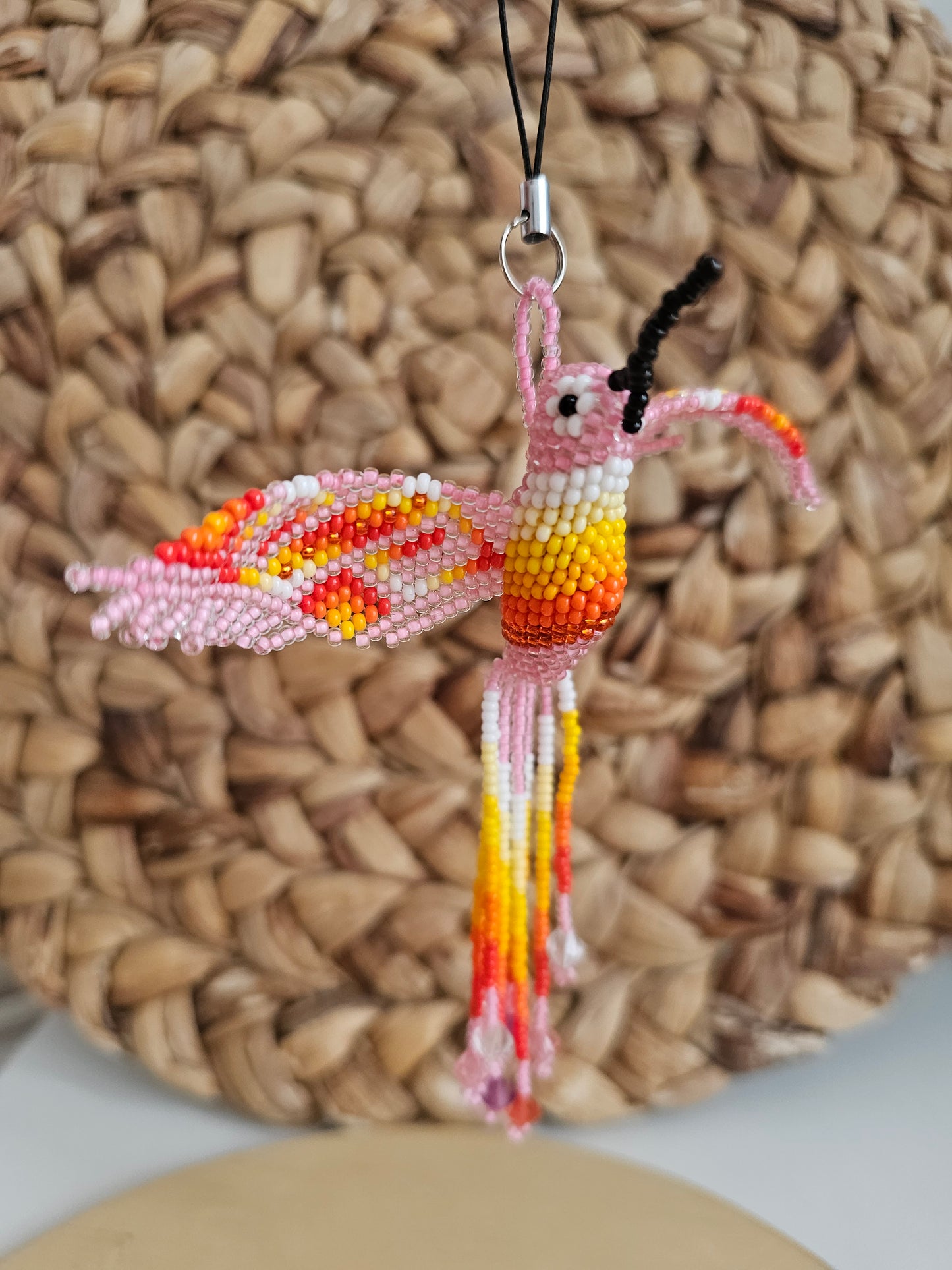 🤍 Little hummingbird ✨ 3d beading