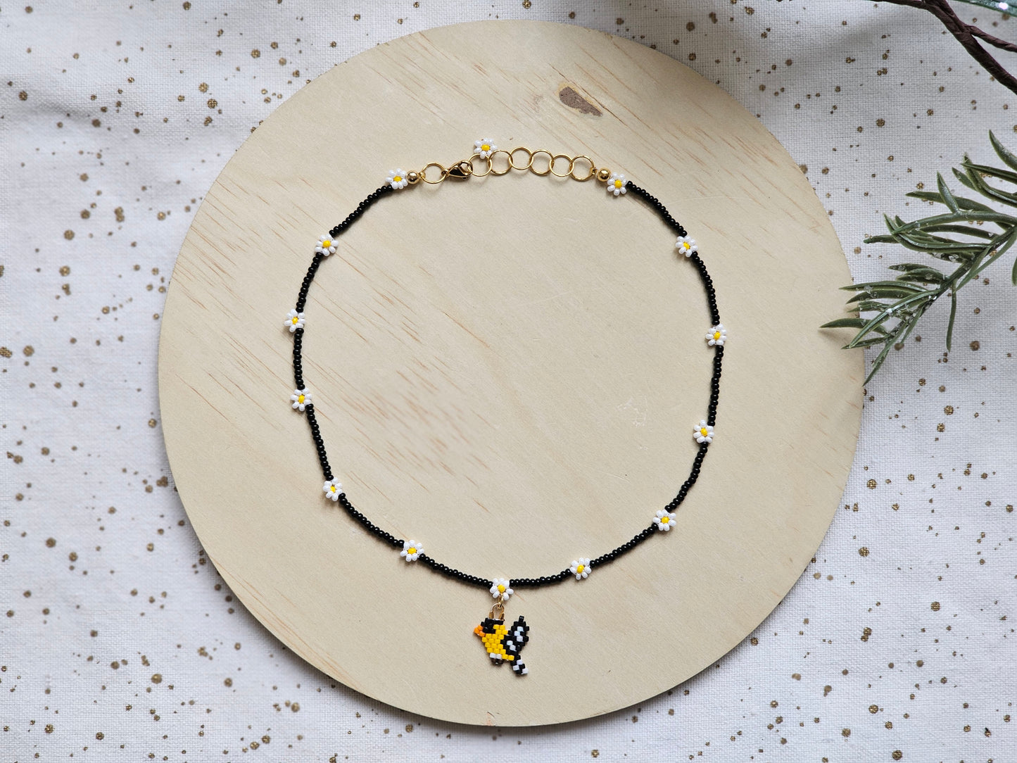 🌟 NEW 🌟 American Goldfinch Necklace