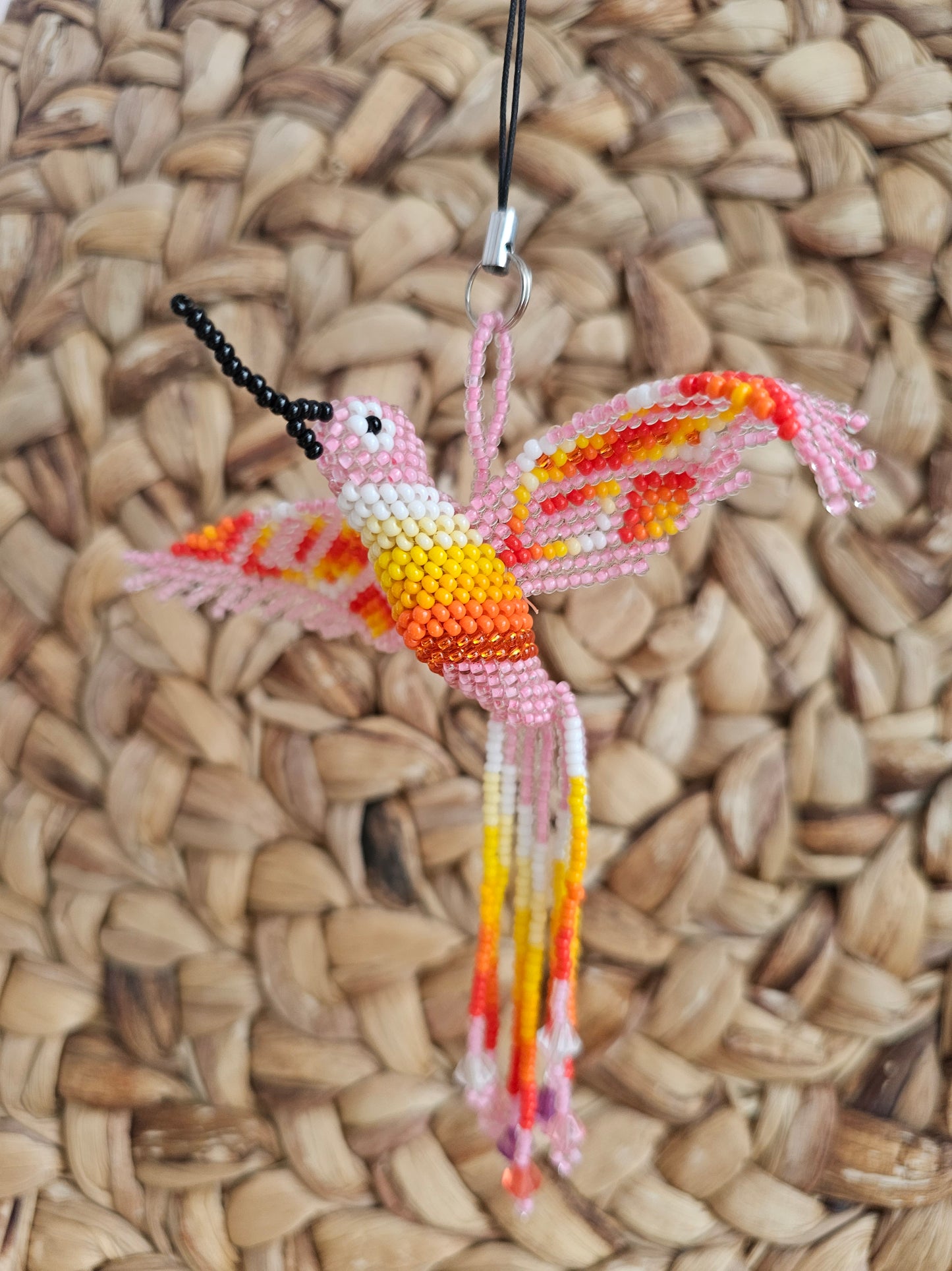 🤍 Little hummingbird ✨ 3d beading