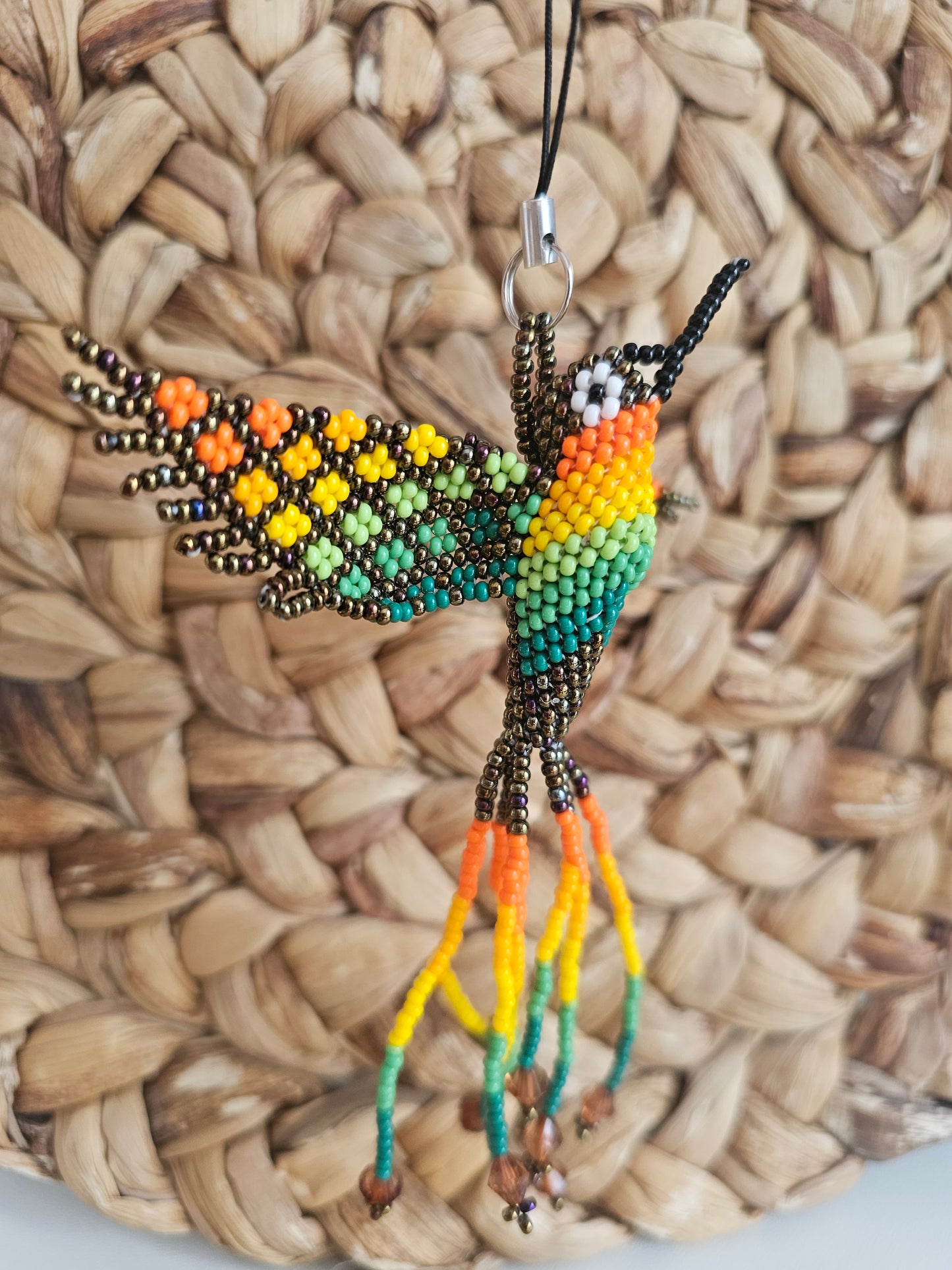 🤍 Little hummingbird ✨ 3D Beading