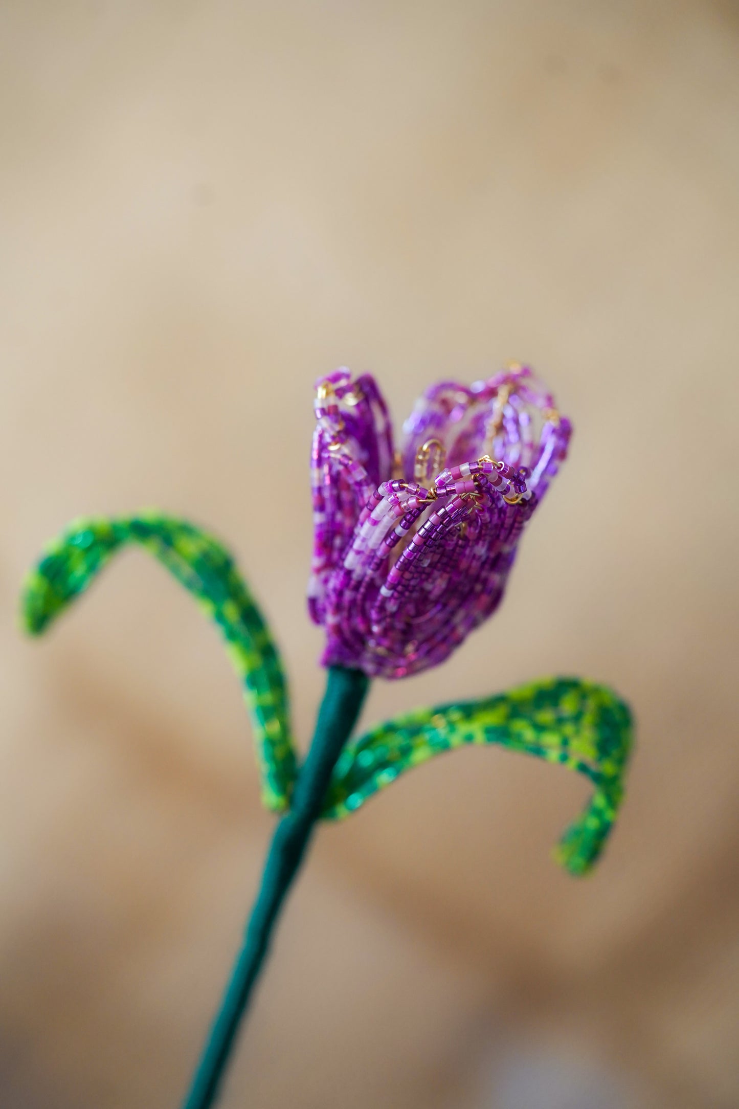 NEW ✨ LA FLEURISTERIE 🤍 TULIP 🌸 3D Beaded Flower for Vase