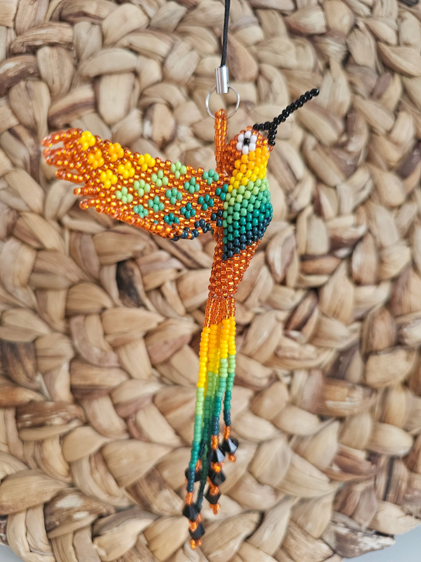 🤍 Little hummingbird ✨ 3D Beading