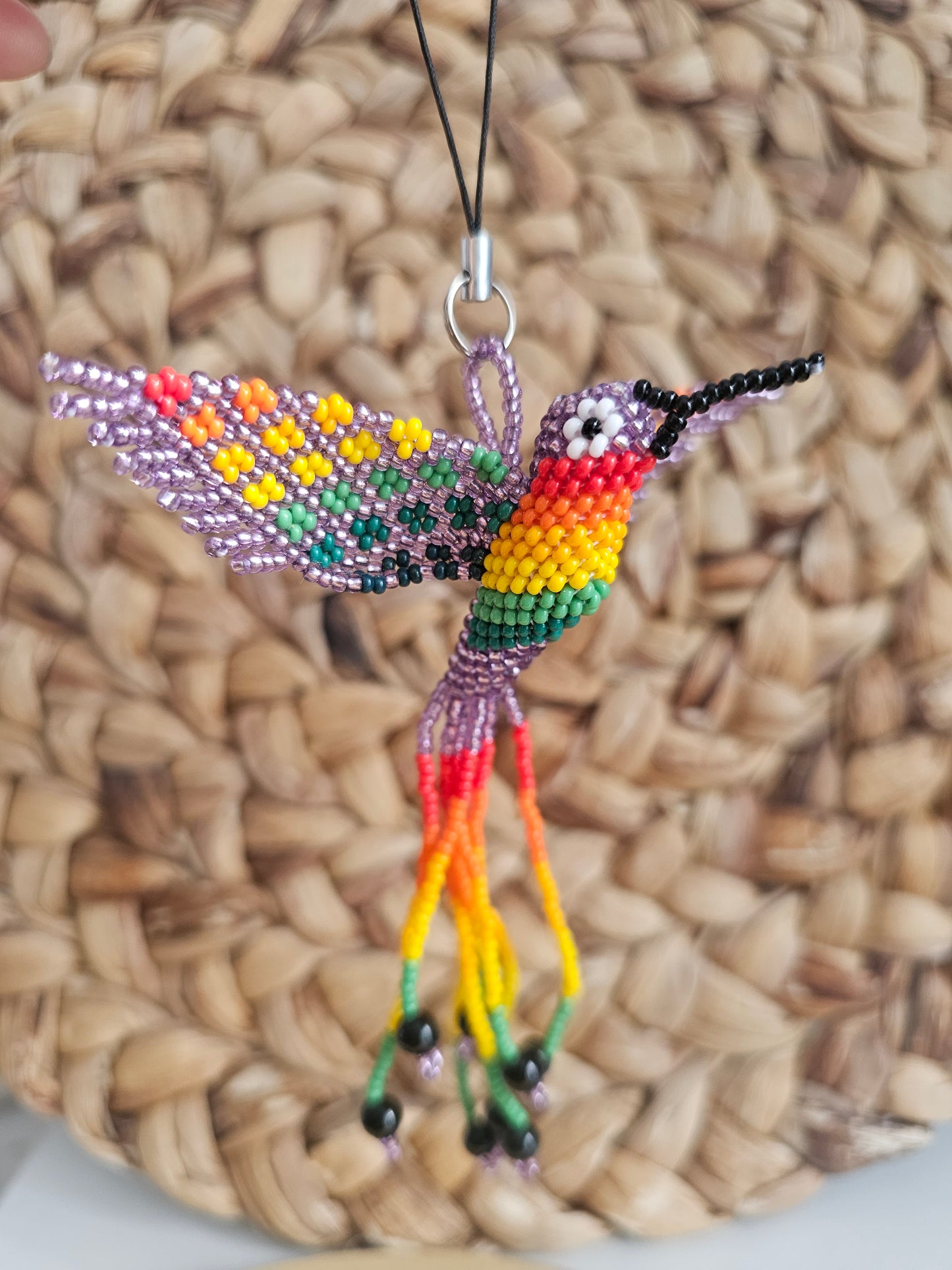 🤍 Little hummingbird ✨ 3D Beading