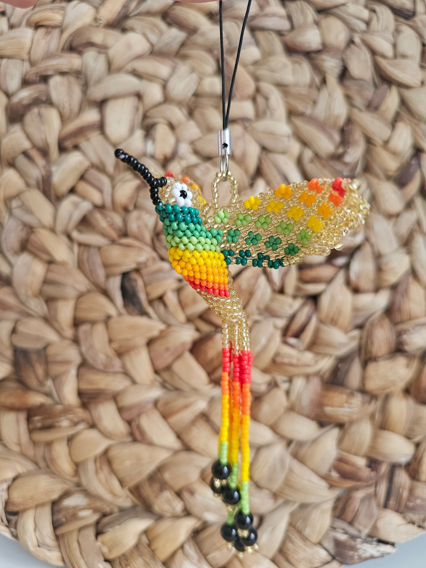 🤍 Little hummingbird ✨ 3D Beading