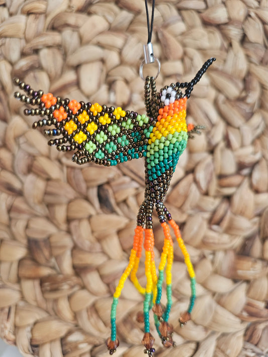 🤍 Little hummingbird ✨ 3D Beading