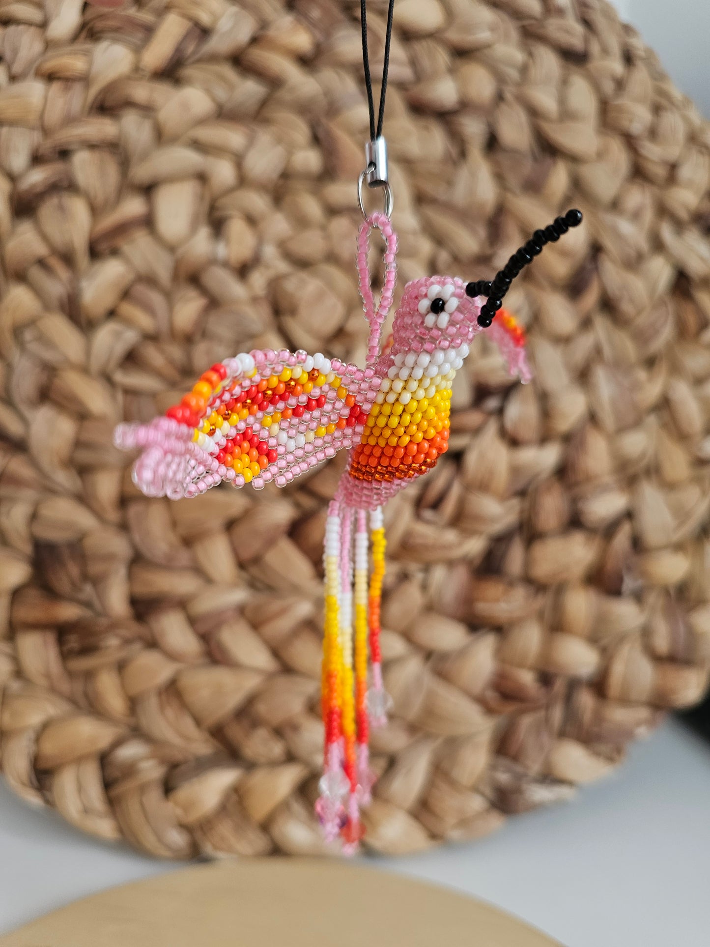 🤍 Little hummingbird ✨ 3d beading