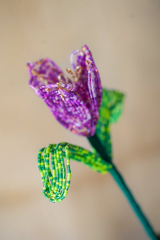 NEW ✨ LA FLEURISTERIE 🤍 TULIP 🌸 3D Beaded Flower for Vase