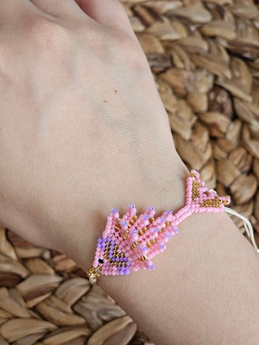 🐟🤍 Fish Bracelet 🤍🐟 Pink