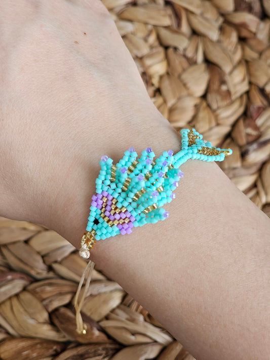 🐟🤍 Fish Bracelet 🤍🐟 Turquoise