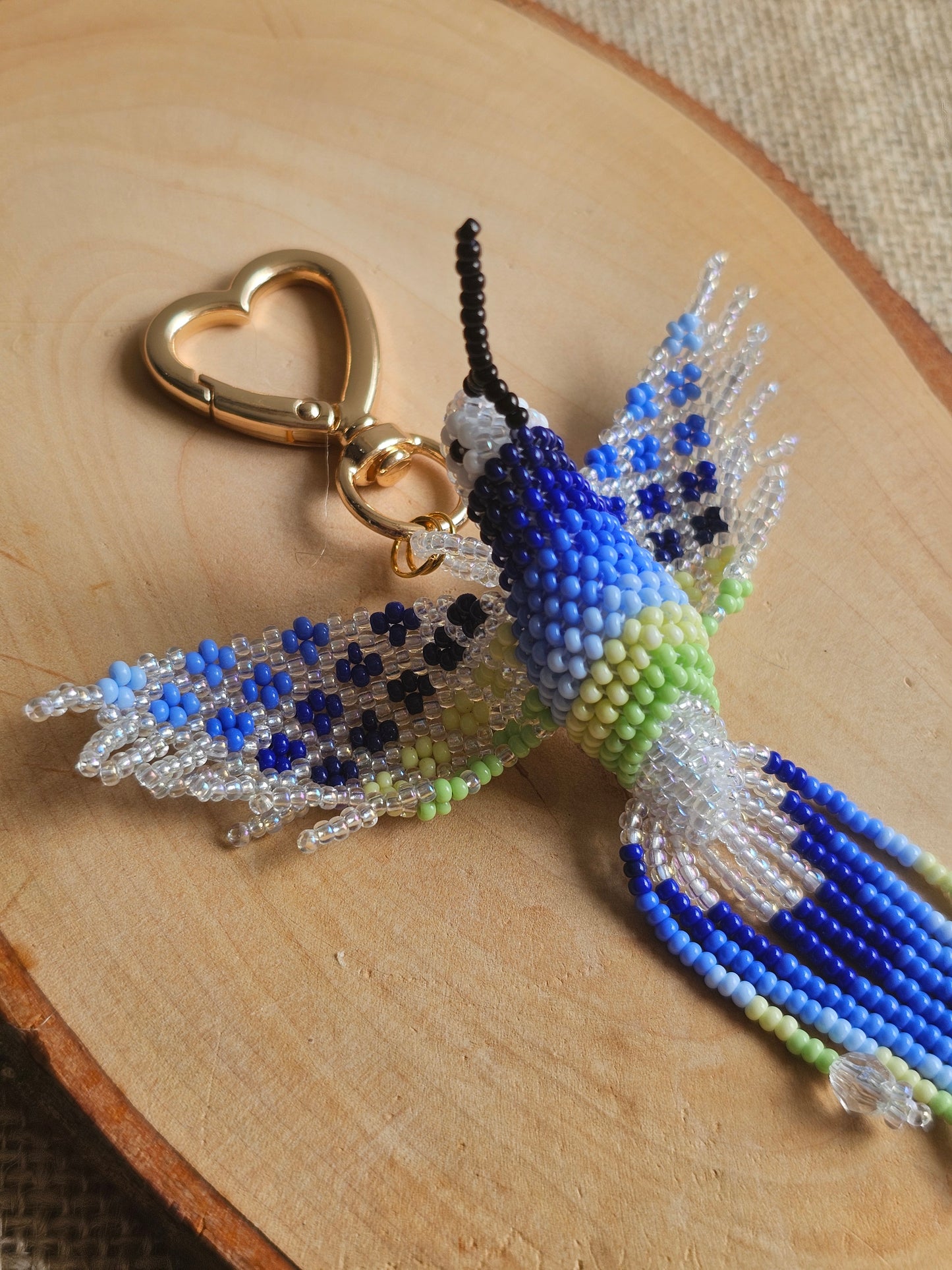 NEW ✨ 💚 Little Hummingbird 3D ✨ BAG CHARM ✨