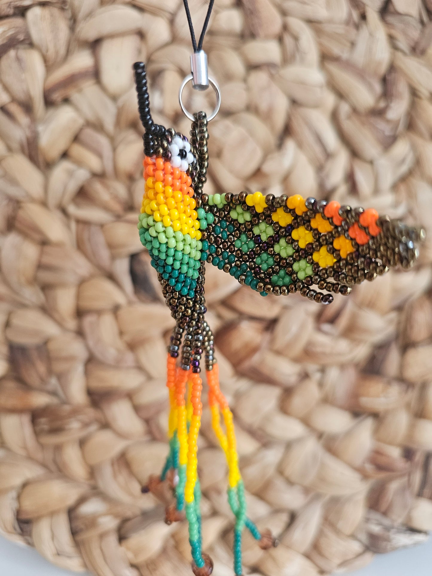 🤍 Little hummingbird ✨ 3D Beading