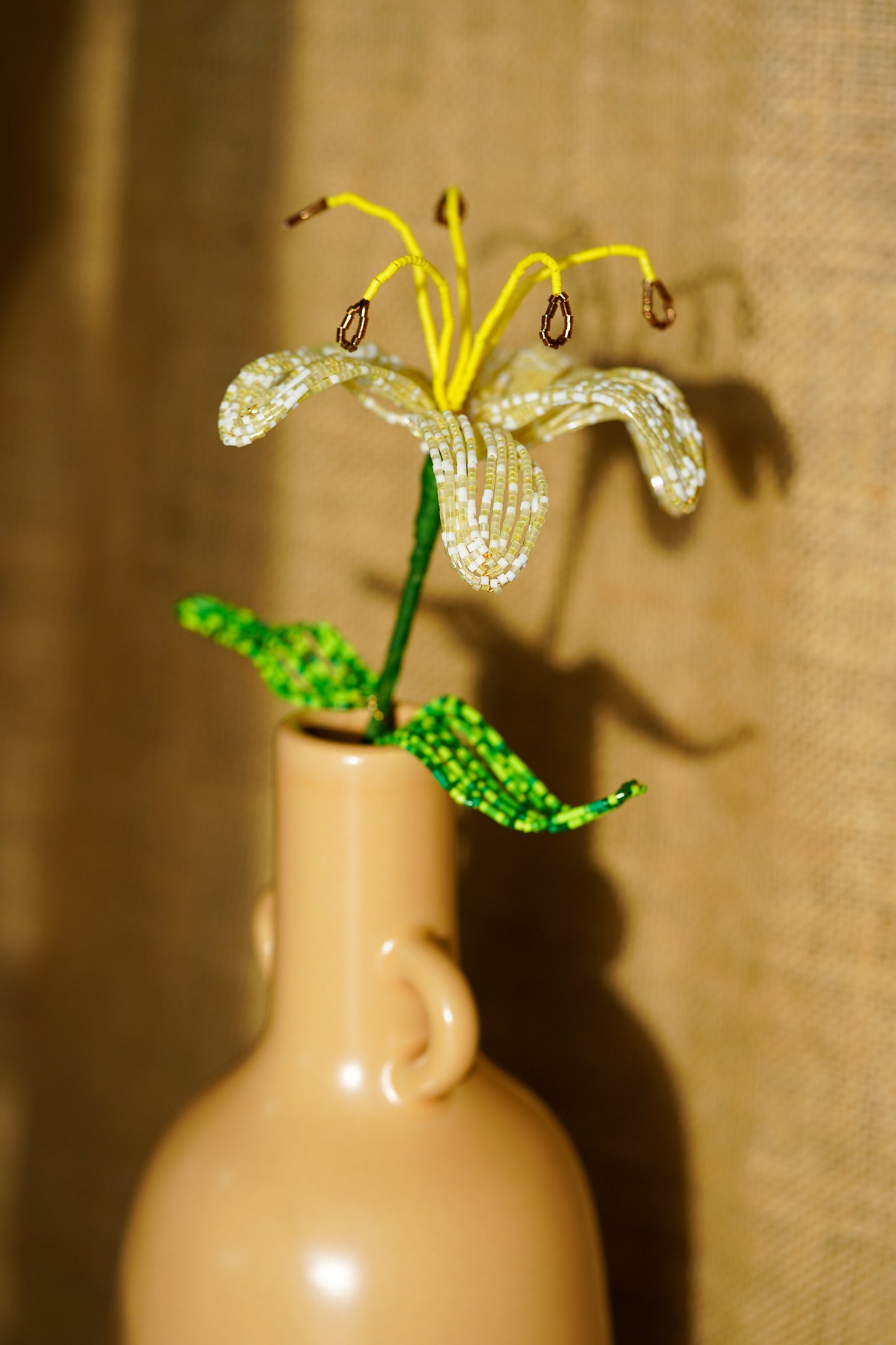 NEW ✨ LA FLEURISTERIE 🤍 LILY 🌸 3D Beaded Flower for Vase