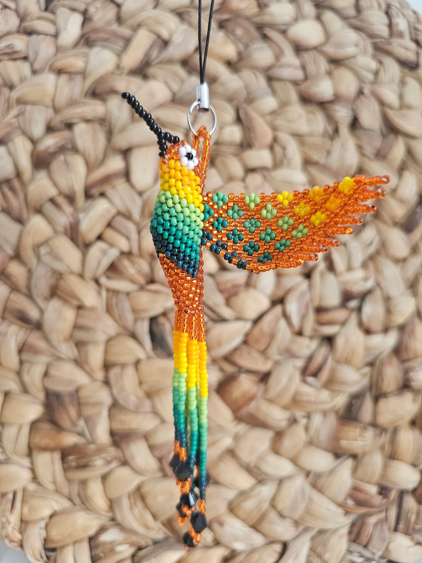 🤍 Little hummingbird ✨ 3D Beading