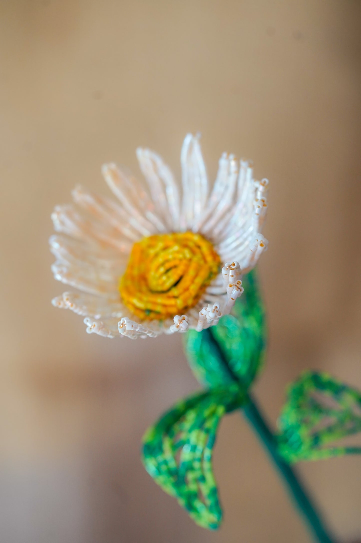 NEW ✨ LA FLEURISTERIE 🤍 DAISY 🌸 3D Beaded Flower for Vase