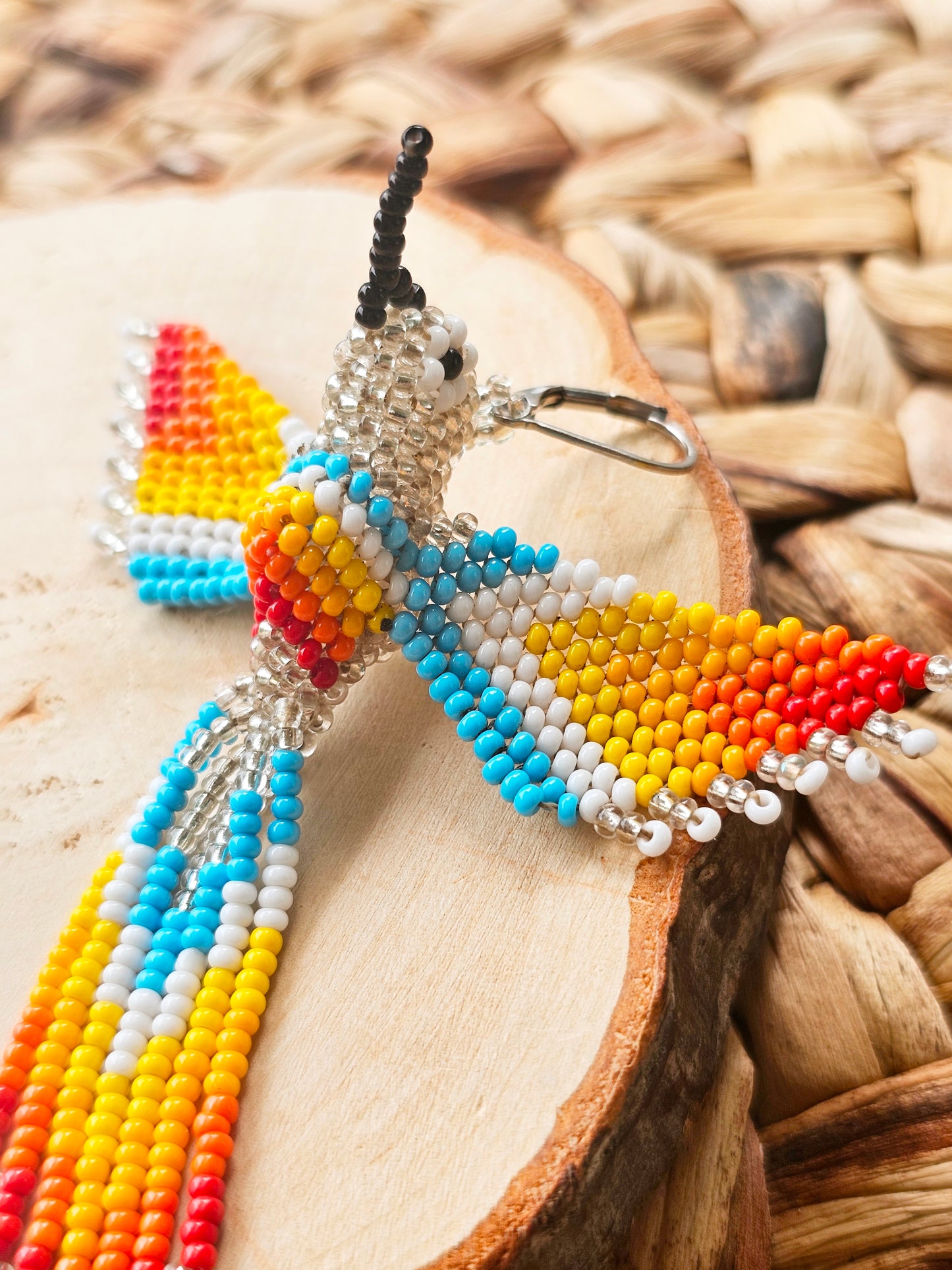 Little hummingbirds ✨ 3D Beaded Earrings ✨